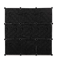 3 Tier Wire Cat Cage, Large Kennels Playpen With 3 Platforms, 3 Ramp Ladders And 4 Doors, Black Black Metal