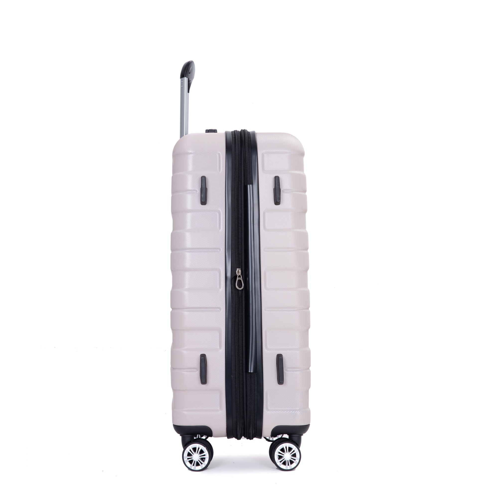 3 Piece Luggage Sets Pc Lightweight & Durable Expandable Suitcase With Two Hooks, Double Spinner Wheels, Tsa Lock, 21 25 29 Sand Sand Pc