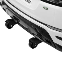 12V Land Rover Licensed Vehicle, Kids Ride On Car With 2.4G Rc, 4 Spring Suspension Wheels, Led Lights, Music, Electric Vehicle Toy For Boys Girls, 3 6 Years Old White White Polypropylene