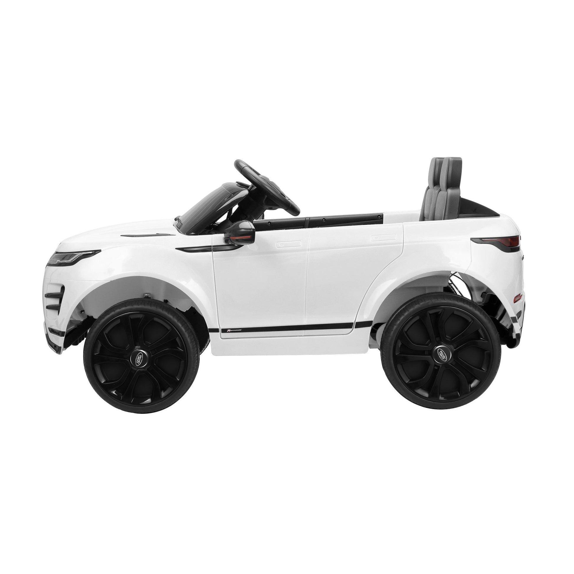 12V Land Rover Licensed Vehicle, Kids Ride On Car With 2.4G Rc, 4 Spring Suspension Wheels, Led Lights, Music, Electric Vehicle Toy For Boys Girls, 3 6 Years Old White White Polypropylene