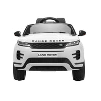 12V Land Rover Licensed Vehicle, Kids Ride On Car With 2.4G Rc, 4 Spring Suspension Wheels, Led Lights, Music, Electric Vehicle Toy For Boys Girls, 3 6 Years Old White White Polypropylene