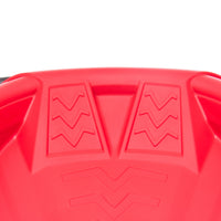 Aosom 12V Toddler Bumper Car With Remote Control, 360 Rotation Kids Electric Ride On Toy, Twins Motor, Colorful Led Lights, 3 Songs, For Boys And Girls, Red Red Steel