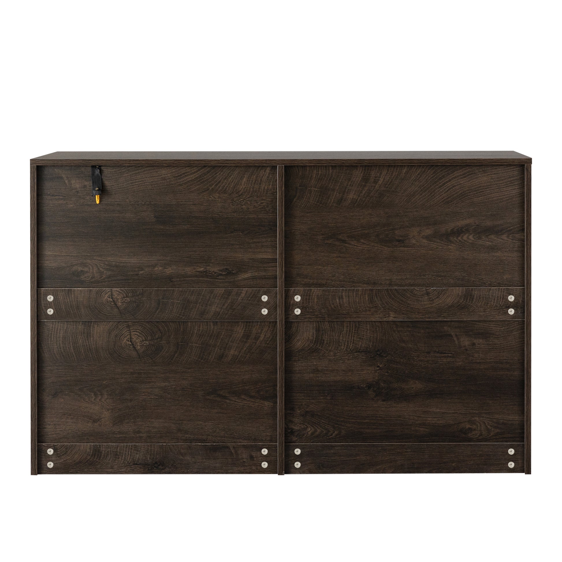 Drawer Dresser Cabinet, Sideboard, Bar Counter, Buffet Counter, Table Lockers, Three Plus Three Drawers Audit, Can Be Used For Dining Room, Living Room, Bedroom, Kitchen Corridor, Color: Dark Gray