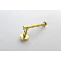 9 Piece Stainless Steel Bathroom Towel Rack Set Wall Mount Brushed Gold Stainless Steel