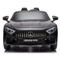 24V Ride On Car W Parent Remote Control,Seat Width 18.11 Inch,Licensed Mercedes Benz Sl63 Car For Kids,200W Speed1.86 4.97Mph Secure Slow Start,Bluetooth,Led,Headlight, Music Player & Horn, Soft