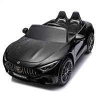 24V Ride On Car W Parent Remote Control,Seat Width 18.11 Inch,Licensed Mercedes Benz Sl63 Car For Kids,200W Speed1.86 4.97Mph Secure Slow Start,Bluetooth,Led,Headlight, Music Player & Horn, Soft