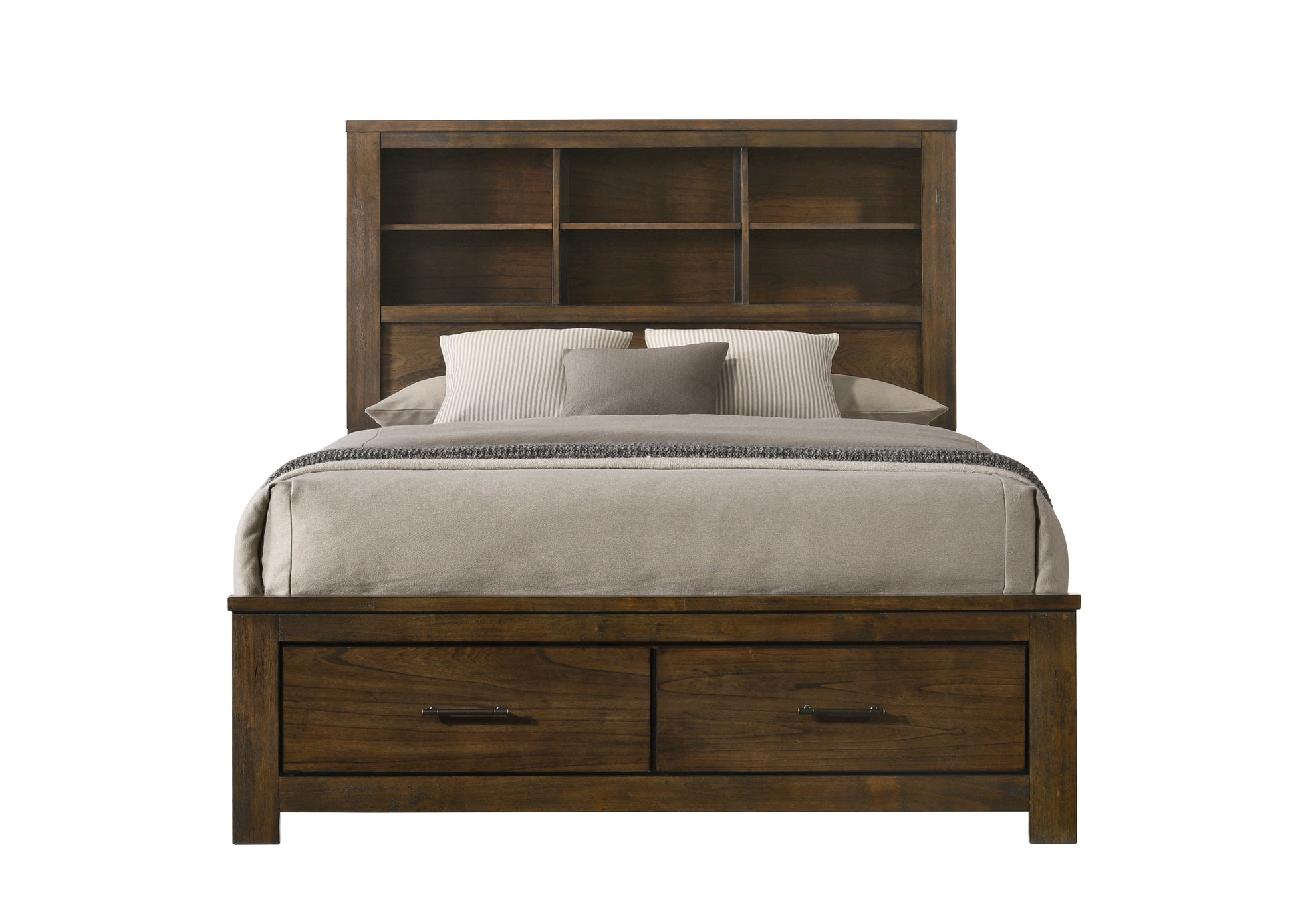 Merrilee Ii Eastern King Bed, Oak Finish Bd02076Ek Oak Wood