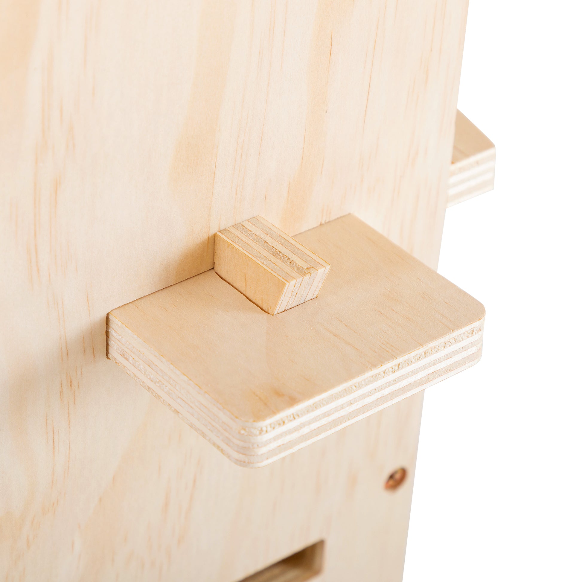 9' Adjustable Height Floor To Ceiling Cat Tree, Multi Level Cat Vertical Cat Condo, Cat Climbing Frame Activity Center With Perching Shelves For Indoor Cats, Natural Natural Wood