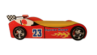 Supreme Energy Racing Car Bed Red Mdf