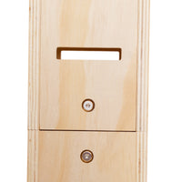 9' Adjustable Height Floor To Ceiling Cat Tree, Multi Level Cat Vertical Cat Condo, Cat Climbing Frame Activity Center With Perching Shelves For Indoor Cats, Natural Natural Wood