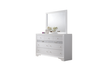 Matrix Traditional King 4 Pc Storage Bedroom Set Made With Wood In White Box Spring Not Required King White Wood 4 Piece Set Bedroom Bed Included,Dresser Included,Mirror Included,Nightstand Included Traditional Solid Wood Mdf Tufted Wood