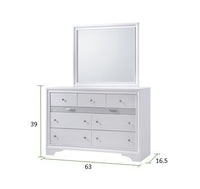 Matrix Traditional King 4 Pc Storage Bedroom Set Made With Wood In White Box Spring Not Required King White Wood 4 Piece Set Bedroom Bed Included,Dresser Included,Mirror Included,Nightstand Included Traditional Solid Wood Mdf Tufted Wood
