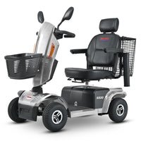 S500 Grey Heavy Duty Mobility Scooter Grey Metal