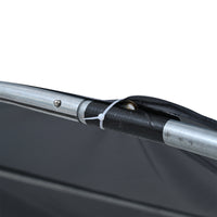 Large Metal Chicken Coop With Run, Walkin Chicken Coop For Yard With Waterproof Cover, 13.1 X 9.8 X 6.6 Ft, Dome Roof Large Poultry Cage For Hen House, Duck Coop And Rabbit Run, Silver Silver Iron