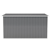 Patio, Lawn & Garden,Metal Outdoor Storage Shed 10Ft X 8Ft, Clearance With Lockable Door Metal Garden Shed Steel Anti Corrosion Storage House Waterproof Tool Shed For Backyard Patio, Lawn And Garden Grey Year Round Use Metal