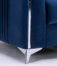 Wenona Loveseat, Blue Velvet Lv01775 Blue Velvet