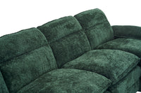 U Shaped Profile Sofa, Including Two Single Seats And Two Chaise, Modular Sofa, Chenille Sofa,Green Green Foam Polyester 4 Seat