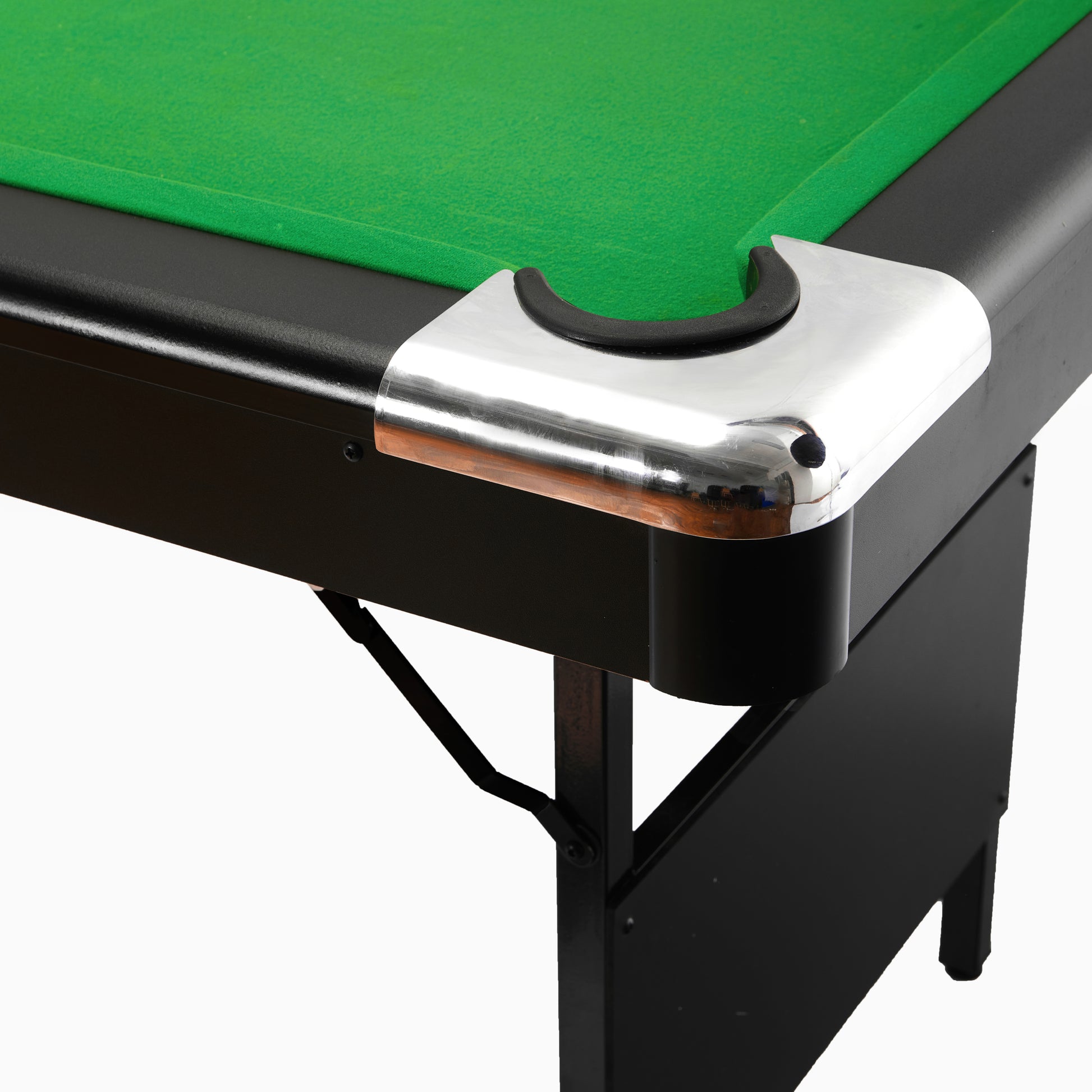 6.3Ft Billiard Table, 6.3Ft Game Table,Billiards, Pool Table, Children'S Billiard Table, Children'S Pool Table, Family Game Table, Table Pool, Indoor Game, Home Used Pool Table, Ball Game, Family Game Balls Sports Black Without Foldable American