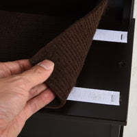 Pawhut Pet Stairs, Small Pet Steps With Cushioned Removable Covering For Dogs And Cats Up To 22 Lbs., Brown Brown Mdf