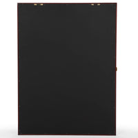 Jersey Frame Display Case With Lengthened Hanger For Baseball Basketball Football Hockey Sport Shirt And Uniform, Brown Brown Pine