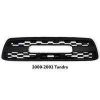 Front Gril For 1St Gen 2000 2001 2002 Toyota Tundra Trd Pro Grill With Letters Matte Black Matt Black Abs Abs