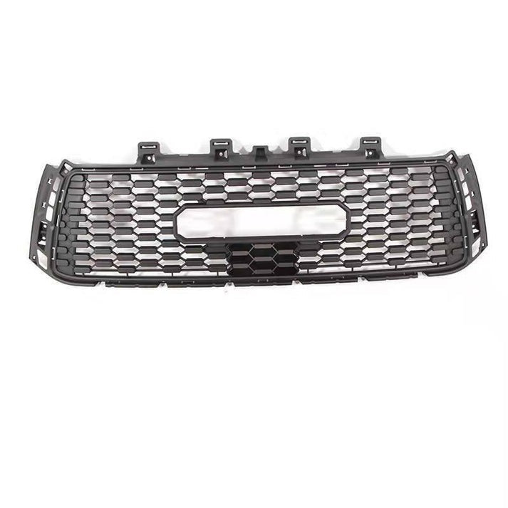 Grille Repalcement Fits For 2Nd Gen 2010 2011 2012 2013 Toyota Tundra Trd Pro Grille W Letters Matt Black Abs Abs