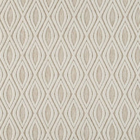 Rectangular Polypropylene Rug With Geometric Pattern, Medium, Beige Beige Fabric