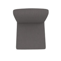 30.25'' Contemporary Fabric Bar Stool, Dark Grey Dark Grey Fabric