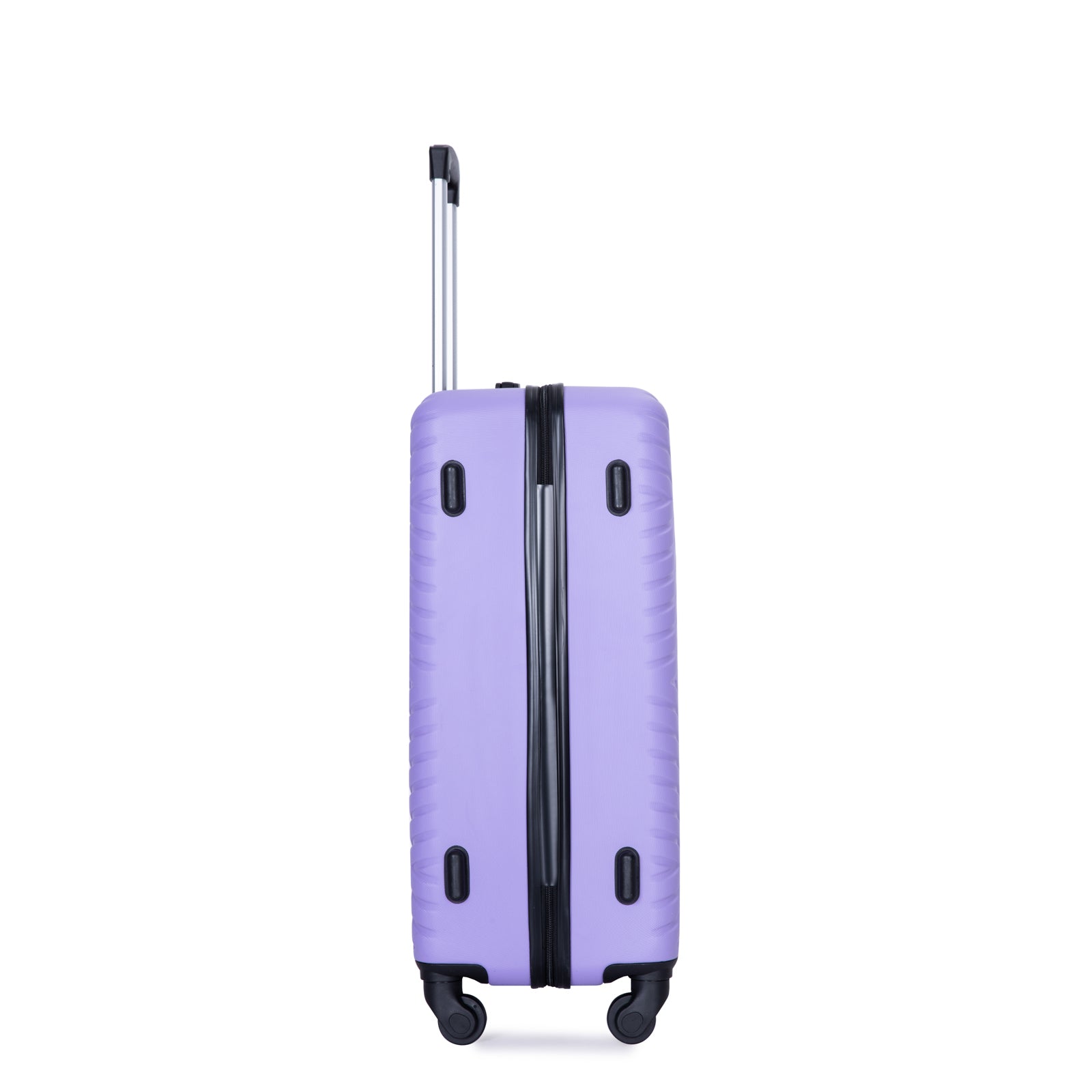 Luggage 4 Piece Abs Lightweight Suitcase With Rotating Wheels, 24 Inch And 28 Inch With Tsa Lock, 16 20 24 28 Light Purple Light Purple Abs