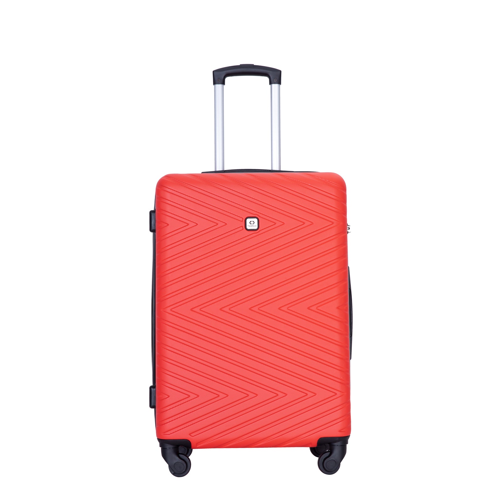 Luggage 4 Piece Abs Lightweight Suitcase With Rotating Wheels, 24 Inch And 28 Inch With Tsa Lock, 16 20 24 28 Red Red Abs