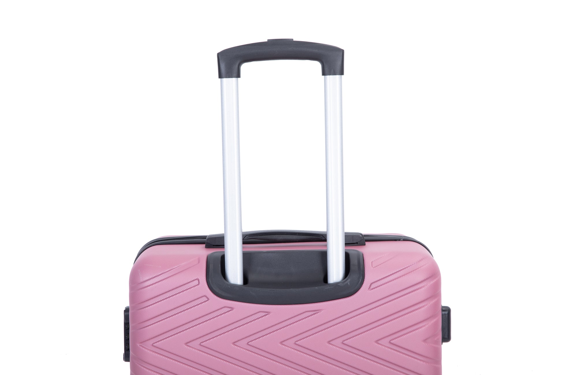 Luggage 4 Piece Abs Lightweight Suitcase With Rotating Wheels, 24 Inch And 28 Inch With Tsa Lock, 16 20 24 28 Pink Pink Abs