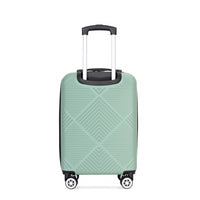 4 Piece Abs Lightweight Suitcase, 14 Inch Makeup Box, Aircraft Wheels 14 20 24 28 Olive Green Olive Green Abs