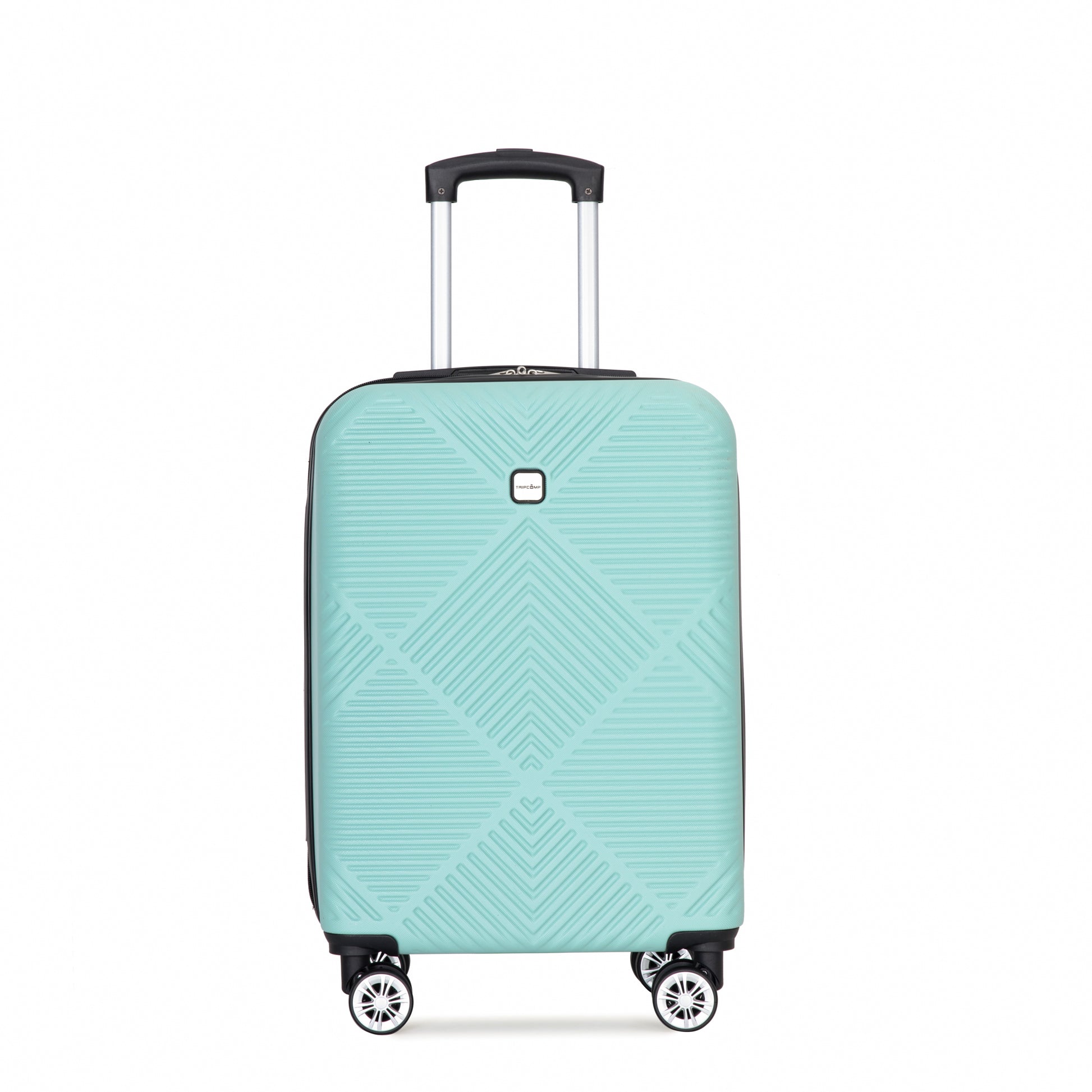 2Piece Luggage Sets Abs Lightweight Suitcasespinner Wheels, 20 14 Light Blue Light Blue Abs