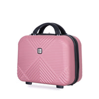 2Piece Luggage Sets Abs Lightweight Suitcasespinner Wheels, 20 14 Pink Pink Abs