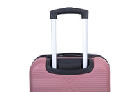 2Piece Luggage Sets Abs Lightweight Suitcasespinner Wheels, 20 14 Pink Pink Abs