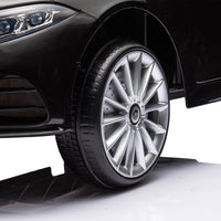 12V Kids Ride On Car W Parents Remote Control,Licensed Mercedes Benz Cls 350 For Kids,Four Wheel Suspension,Power Display,Music,Volume Control,Led Lights,Mp3,Usb Sd For Kids 37 95 Months. Black 50 99 Lbs Polypropylene