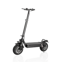 Ultimate Electric Scooter For Adults: Dual Drive 2400W Motor, High Speeds Up To 34.5Mph, Extended Range Up To 40 Miles, 48V20Ah Lithium Battery Smart Features With Led Strip Light Black Abs Pc