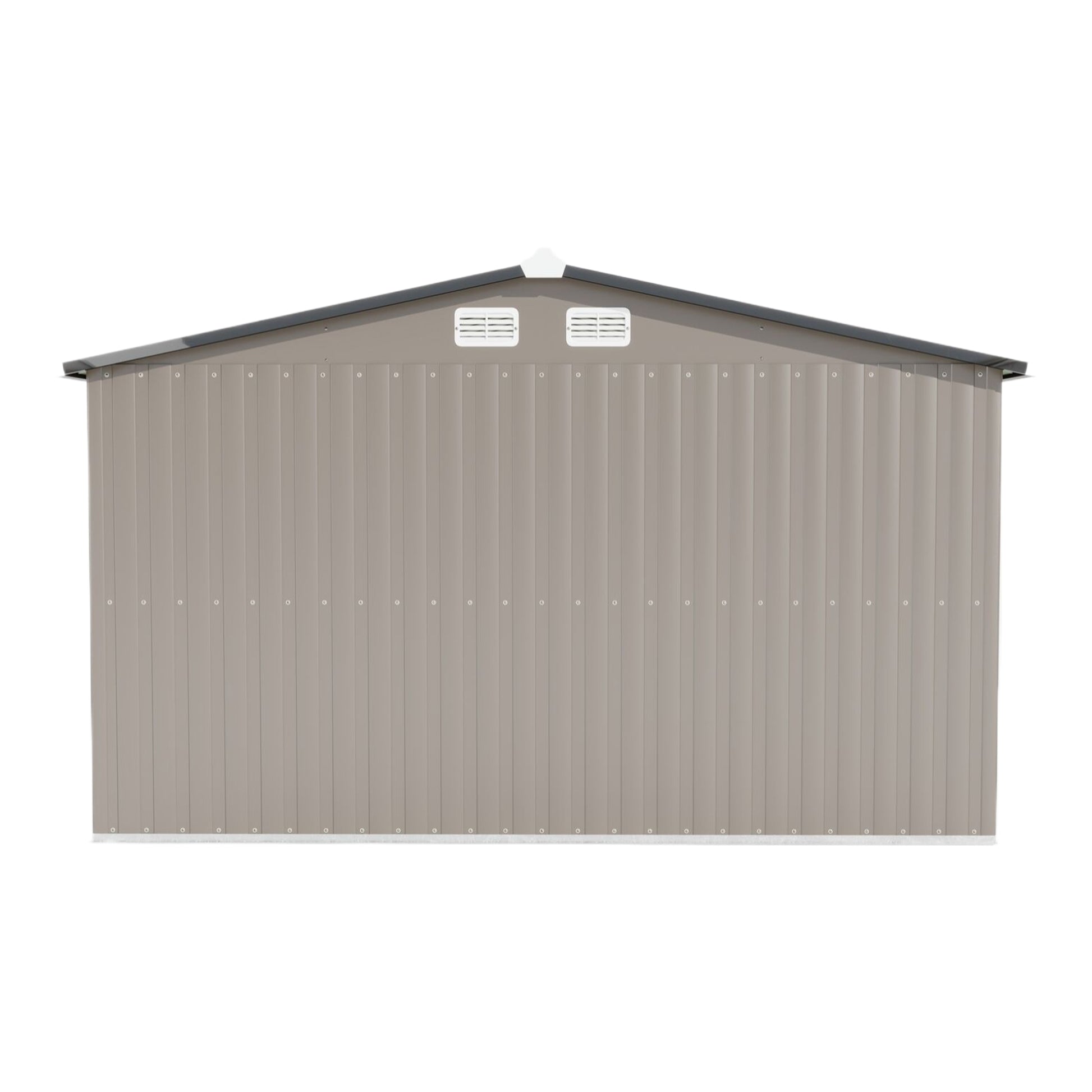 Patio, Lawn & Garden,Metal Outdoor Storage Shed 10Ft X 12Ft,Clearance With Lockable Door Metal Garden Shed Steel Anti Corrosion Storage House Waterproof Tool Shed For Backyard Patio Brown Metal