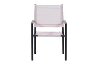 7 Piece Outdoor Patio Set Weather Resistance Wood Plastic Component Wpc Swivel Chairs Al Fresco Dining Set Outdoor Dining Set Dining Table Set Bistro Table Black Steel