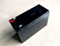 12V 7Ah Battery For Kids Ride On Car, Valve Regulated Lead Acid Rechargeable Battery,Rechargeable Replacement Battery For Kids Ride Ons Black Plastic