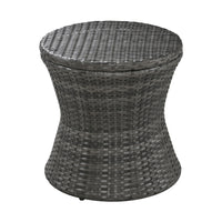 K&K 5 Pieces Patio Furniture Chair Sets, Patio Conversation Set With Wicker Cool Bar Table, Ottomans,Outdoor Furniture Bistro Sets For Porch,Backyard,Balcony,Poolside Grey Yes Complete Patio Set Grey Weather Resistant Frame Fade Resistant Cushion Garden