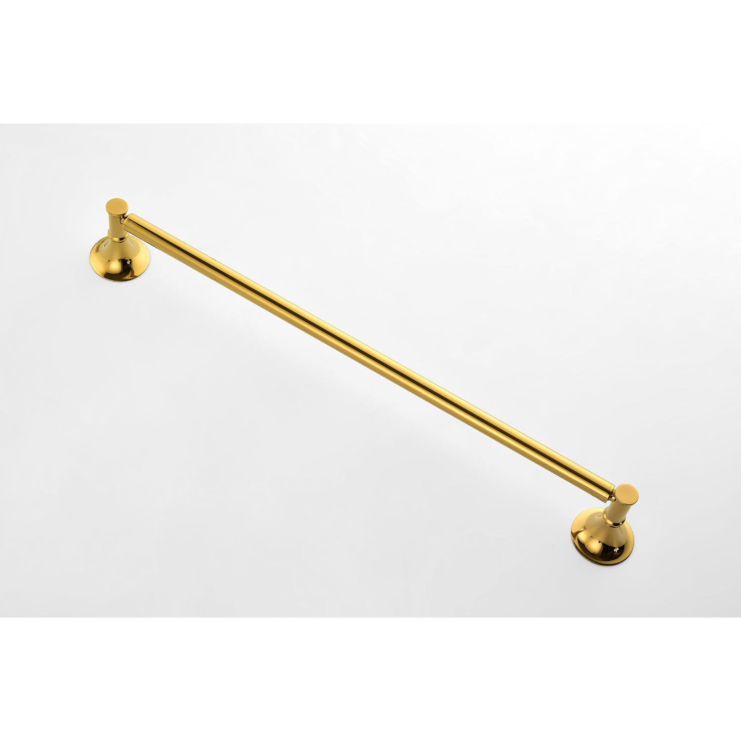 6 Piece Brass Bathroom Towel Rack Set Wall Mount Gold Brass