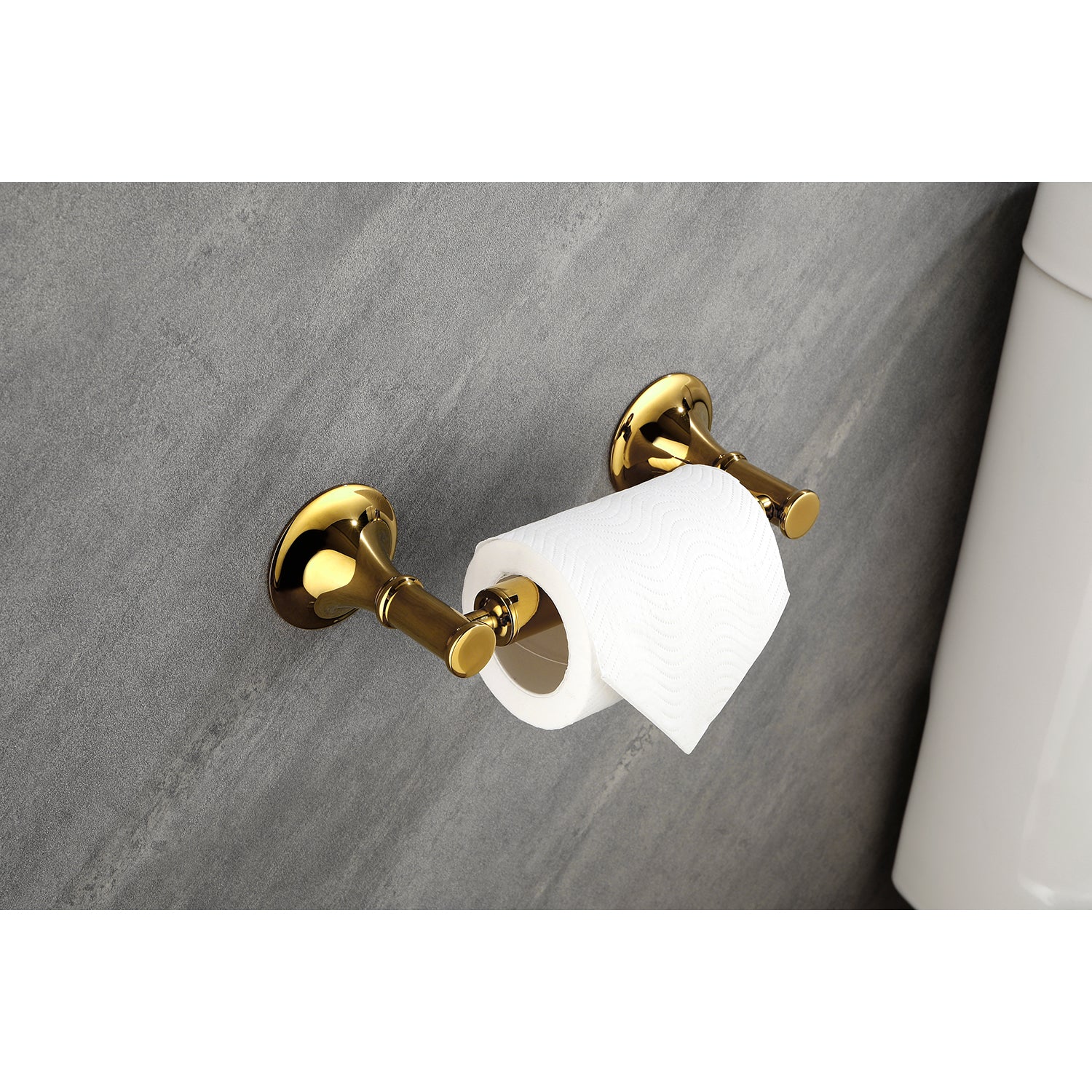 6 Piece Brass Bathroom Towel Rack Set Wall Mount Gold Brass