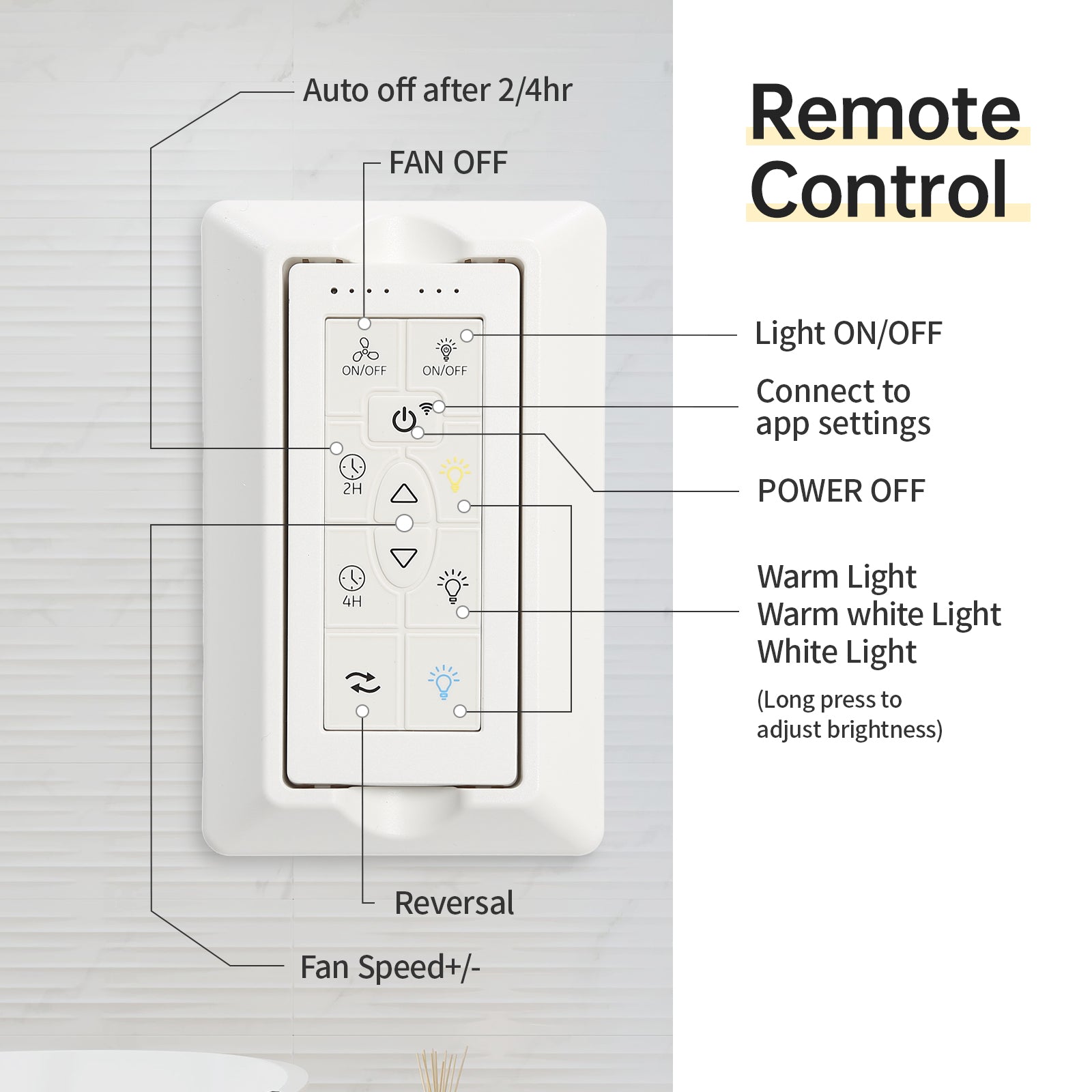 66 Inch Large With Dimmable Led Light 8 Abs Blades Smart Remote Control Reversible Dc Motor For Living Room Nickel Abs