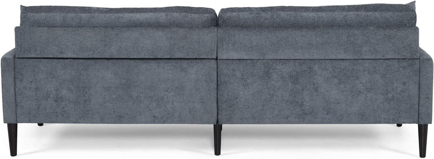 3 Seater Sofa Charcoal Fabric