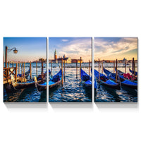 3 Panels Framed Wharf Canvas Wall Art Decor,3 Pieces Mordern Canvas Decoration Painting For Office,Dining Room,Living Room, Bedroom Decor Ready To Hang 2030In Thickness 1.5Inch Rectangle Framed Multicolor Oversized 41In Canvas Nature Scenes