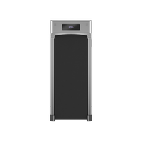 Walkingpad Treadmill 3 Colors Available Under The Desk Home Space Saving Black White Silver Indoor Portable With Convenience And Effectiveness Black And Silver Steel