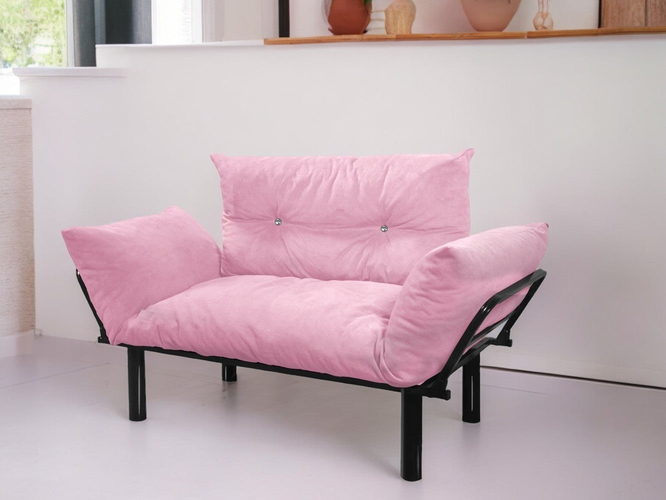 Ada Beautiful Seat, Pink Pink Foam Metal