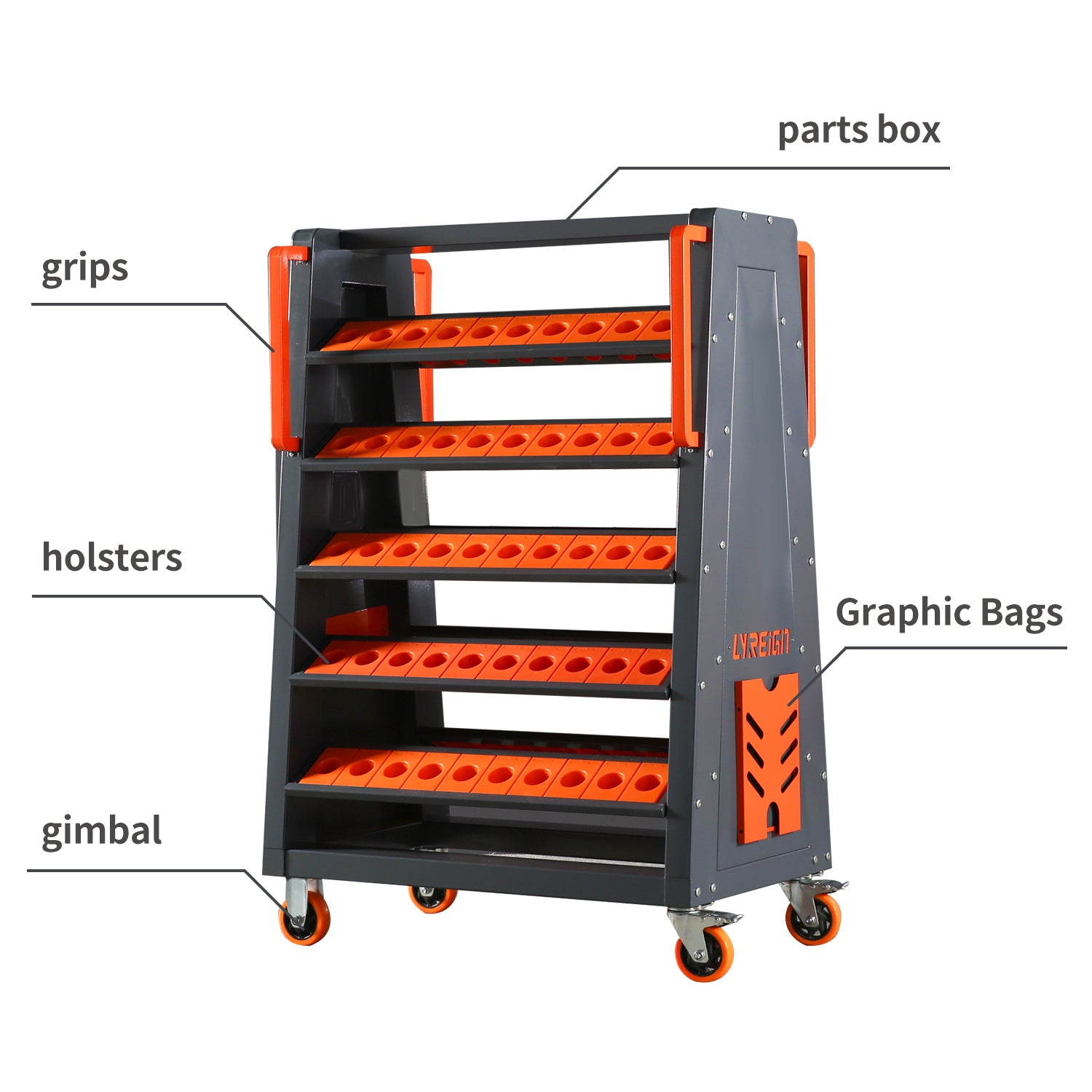 Cat40 Cnc Tool Cart 100Cap 5 Tier Cnc Rolling Carts With Wheels 40 Taper Tool Holder Cnc Mobile Tool Holder Cnc Tool Organizer Cat 40 Tool Holder Set For Storehouse Factory Garage Cat40 100Cap Cement Grey Abs Steel Q235