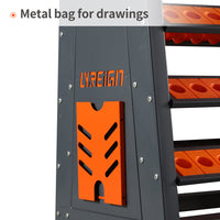 Cat40 Cnc Tool Cart 100Cap 5 Tier Cnc Rolling Carts With Wheels 40 Taper Tool Holder Cnc Mobile Tool Holder Cnc Tool Organizer Cat 40 Tool Holder Set For Storehouse Factory Garage Cat40 100Cap Cement Grey Abs Steel Q235